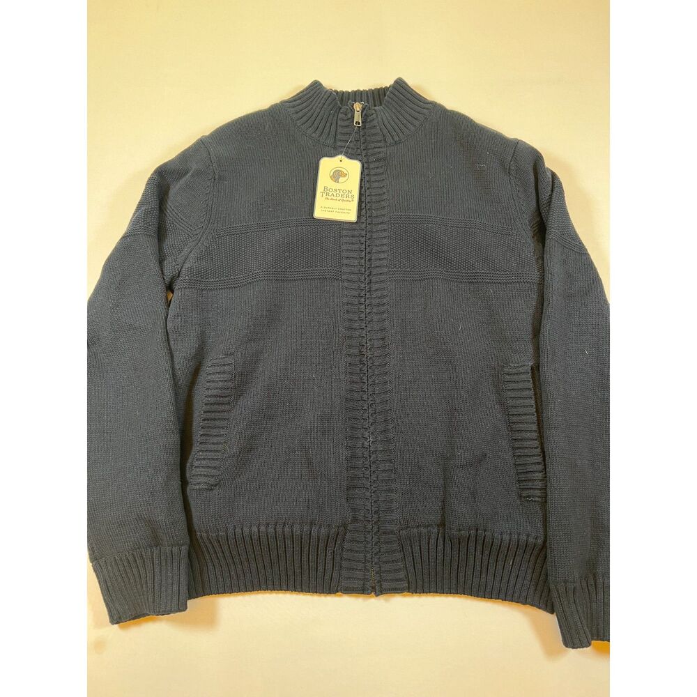 NWT Boston Traders Knitted Inner Fleece Sweater